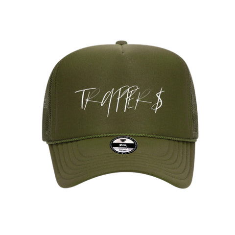 “TRAPPER$” Money Green Unisex Trucker Hat