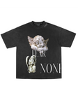 FEAR NONE Vintage Heavy Loose Fit T-Shirt
